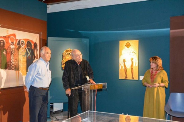 Εγκαινιάστηκε με επιτυχία στο ΙΑΜΥ η έκθεση-αφιέρωμα στον Νίκο Κούνδουρο