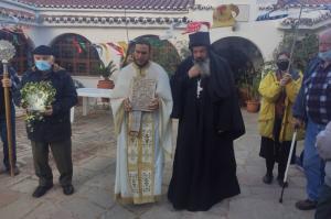 Με ευλάβεια  γιόρτασε το μοναστήρι του Αγίου Νικολάου στην Ύδρα