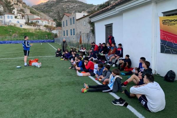 Επίδειξη τεχνικών  Α’ Βοηθειών στους αθλητές του Αθλητικού Ομίλου Ύδρας