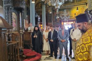 Δοξολογία στον Καθεδρικό Ναό Ύδρας για τα Κουντουριώτεια