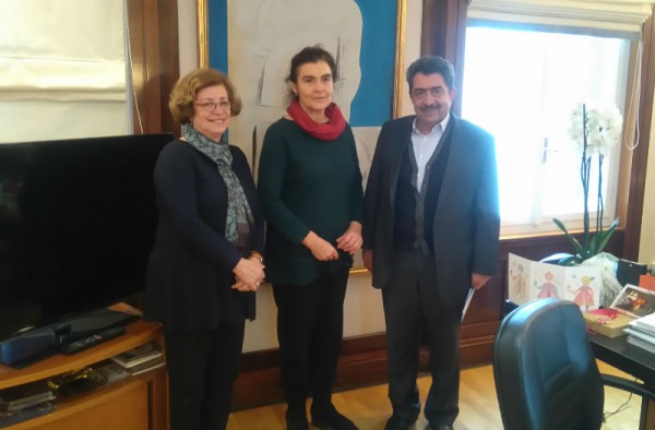 Συνάντηση του Αντιπεριφερειάρχη Νήσων με την Υπουργό Πολιτισμού και Αθλητισμού