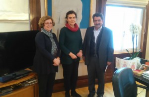 Συνάντηση του Αντιπεριφερειάρχη Νήσων με την Υπουργό Πολιτισμού και Αθλητισμού