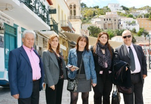 Περιοδεία στην Ύδρα του Παύλου Χαΐκάλη του συνδυασμού "Αττική, συμμέτοχοι στο Αύριο"