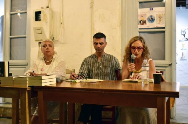 Ευχαριστίες του συγγραφέα Γιώργου Φράγκου για την παρουσίαση του βιβλίου του "J' adoube"