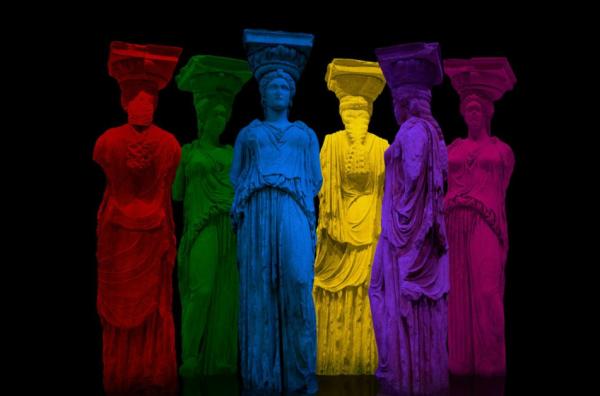 Εγκαίνια στο ΙΑΜΥ της έκθεσης καλλιτεχνικής φωτογραφίας της Αμαλίας Σωτηροπούλου με τίτλο "CARYATIDS"