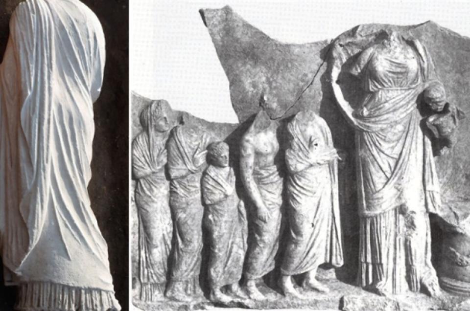 Άγαλμα γυναικός  με ποδήρη χιτώνα βρέθηκε στην αρχαία Επίδαυρο