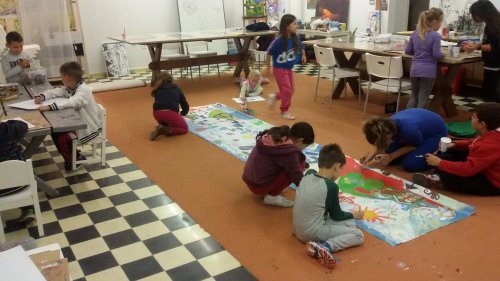 H Υδραγωγή «ζωγραφίζει» και πάλι. Προσφέρει δωρεάν μαθήματα σε μικρούς και μεγάλους!