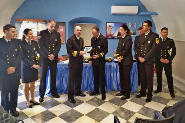 Σε κλίμα συγκίνησης η τελετή παράδοσης παραλαβής του Λιμεναρχείου Ύδρας