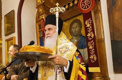 Εορτασμός Αγίου Αντωνίου στις Σπέτσες ιερουργούντος του Μητροπολίτη Λήμνου και Αγ. Ευστρατίου ΙΕΡΟΘΕΟΥ Γ'