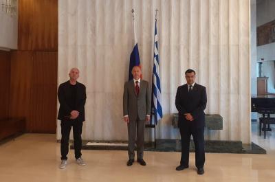 Συνάντηση Γ. Κουκουδάκη με τον Πρέσβη της Ρωσικής Ομοσπονδίας στην Αθήνα