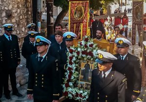 Με μεγαλοπρέπεια γιόρτασε η Ύδρα τη μνήμη του Πολιούχου Αγίου Κωνσταντίνου