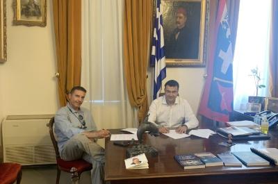 Υπογράφτηκε η σύμβαση του έργου αντικατάστασης σωληνώσεων αμιάντου για το κεντρικό δίκτυο ύδρευσης