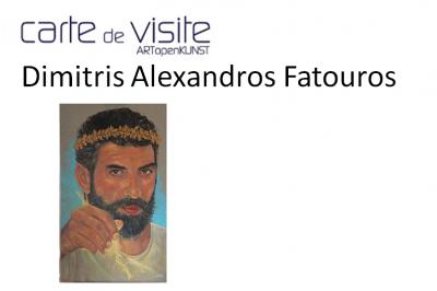 Στην έκθεση Carte de Visite στις Βρυξέλλες ο Δημήτρης Αλέξανδρος Φατούρος