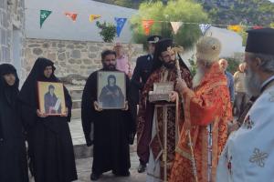 Γιόρτασε με ευλάβεια και κατάνυξη το Μοναστήρι της Αγίας Ματρώνας