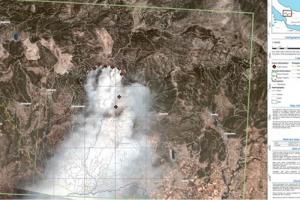 Ενεργοποιήθηκε η υπηρεσία Copernicus για τη χαρτογράφηση των καταστροφών στην Εύβοια