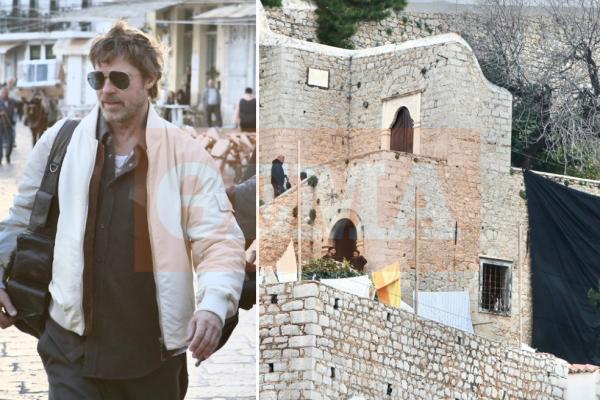 Η Ύδρα  μαγνητίζει ξανά το Χόλιγουντ |  Στο διεθνές προσκήνιο με τον Μπραντ Πιτ