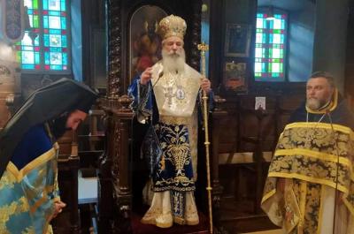 Προεξήρχε ο Μητροπολίτης κ. Εφραίμ στη γιορτή του Αγίου Νικολάου στον Ιερό Καθεδρικό Ναό Ύδρας