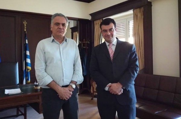 Από τη συνάντηση του Δημάρχου με τον Υπουργό Εσωτερικών