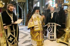 Διδακτικά μίλησε  ο Μητροπολίτης ΕΦΡΑΙΜ στην τελευταία Προηγιασμένη Θ. Λειτουργία στον Καθεδρικό Ναό Ύδρας