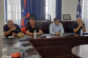 Συνάντηση εργασίας Κουκουδάκη και Λέκκα για την αντιπυρική, αντιπλημμυρική και αντισεισμική προστασία της Ύδρας