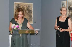 Εγκαινιάστηκε η έκθεση "Ρέουσες μορφές" της Βούλας Πριοβόλου στο ΙΑΜΥ