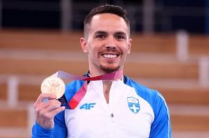 Χάλκινο μετάλλιο  ο Λευτέρης Πετρούνιας