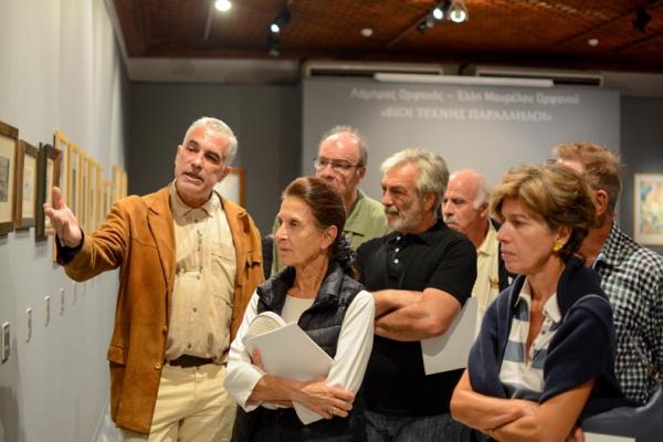 Η έκθεση «Παράλληλοι Βίοι Τέχνης» ήταν μεγάλη επιθυμία του Παναγιώτη Τέτση