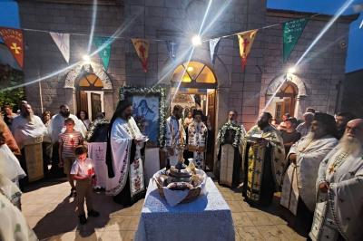 Με λαμπρότητα  γιορτάστηκε στην Αίγινα η μετάθεση του Τιμίου Λειψάνου του Αγ. Διονυσίου Αρχιεπισκόπου Αιγίνης