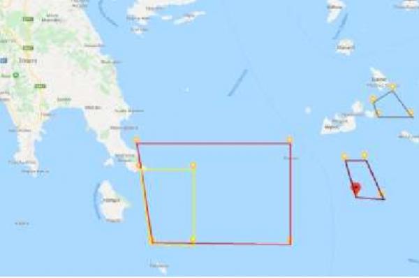 Eνεργοποιούνται οι θαλάσσιες περιοχές σύμφωνα με ανακοίνωση της λιμενικής αρχής Ύδρας