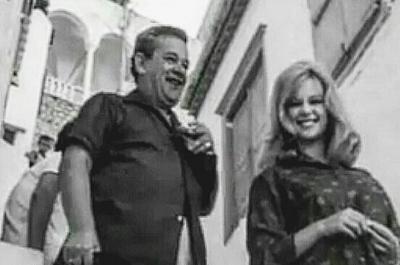 Μια σπάνια φωτογραφία της Αλίκης Βουγιουκλάκη στην Ύδρα