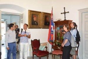 Στην Ύδρα ο Νίκος Αλιάγας για τα γυρίσματα της εκπομπής του