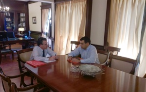 Σε πολύ καλό κλίμα η συνάντηση του Γ. Κουκουδάκη με τον Υπ. Εσωτερικών, Α. Ντινόπουλο