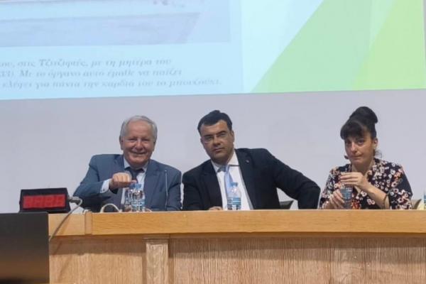 Εισήγηση   του Δημάρχου Ύδρας Γιώργου Κουκουδάκη για την Επαναστατική Ύδρα, σε Εκδήλωση στον Δήμο Καλλιθέας