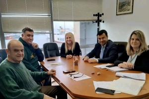 Συνάντηση Εργασίας της Αντιδημάρχου Ύδρας, Τζίνας Μαραγκού για τα Τεχνικά Έργα στην Περιφερειακή Ενότητα Πειραιώς και Νήσων