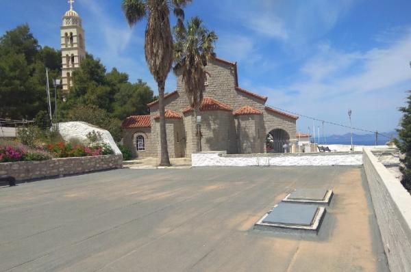 Ολοκληρώθηκε το έργο της επισκευής των δύο υδατοδεξαμενών της Ύδρας