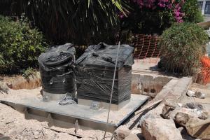 Ένα ακόμη σύστημα υπογειοποιημένων κάδων κάθετης συμπίεσης απορριμμάτων τοποθετήθηκε στα "Περιβολάκια"