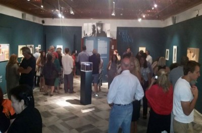 Λαμπρά εγκαίνια στην έκθεση με τα έργα του Leonardo Cremonini στο ΙΑΜΥ