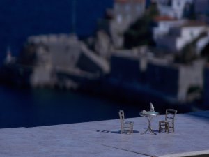 Μια φωτογραφία που σε γαληνεύει, παίζοντας... με την κλίμακα