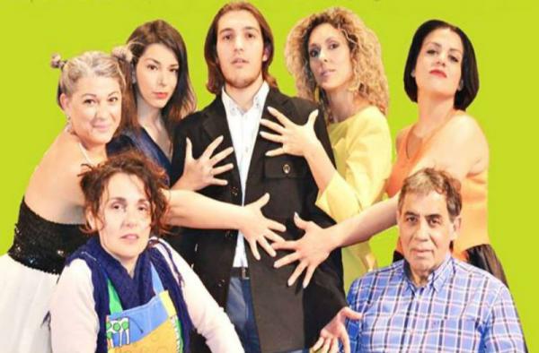 Η Θεατρική ομάδα Ύδρας "ΟΡΑΜΑ" στην κωμωδία 1+1=4 (!)