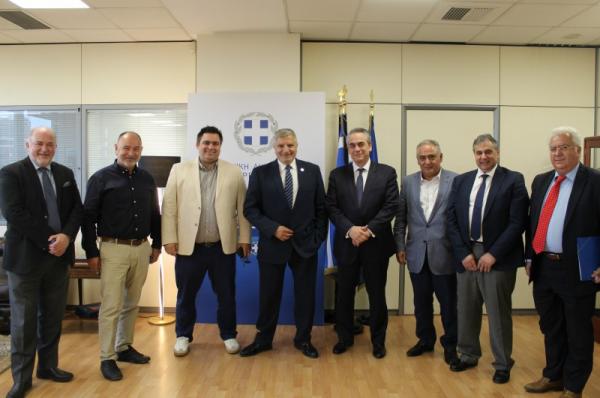 Συνάντηση του Περιφερειάρχη Αττικής Γ. Πατούλη με τους Πρόεδρους των 6 Επιμελητηρίων Αττικής
