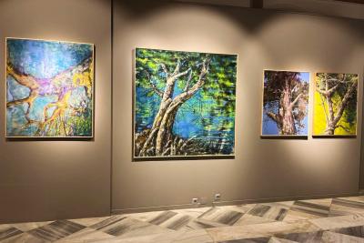 Αργυρώ Λεβέντη - Έκθεση Ζωγραφικής «Δέντρα και Καράβια..» στο Ιστορικό Αρχείο Μουσείο Ύδρας