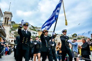 Η Ύδρα γιόρτασε με επισημότητα την εθνική μας επέτειο
