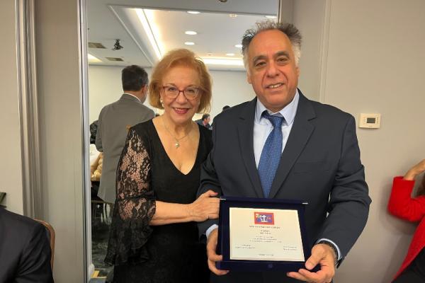 Από την ευχάριστη δεξίωση του Υδραϊκού Συνδέσμου Πειραιά