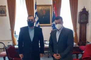 Με τον Υφυπουργό Ναυτιλίας και Νησιωτικής Πολιτικής Κ. Κατσαφάδο συναντήθηκε ο Δήμαρχος Ύδρας Γ. Κουκουδάκης