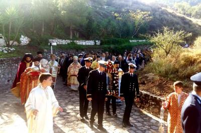 Γιόρτασε η Ύδρα με μεγαλοπρέπεια τη μνήμη του Πολιούχου της Νεομάρτυρα Αγίου Κωνσταντίνου