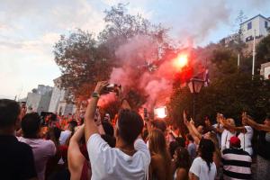 Θερμή Υποδοχή  του Ευρωπαϊκού Τροπαίου Conference League του Ολυμπιακού στην Ύδρα