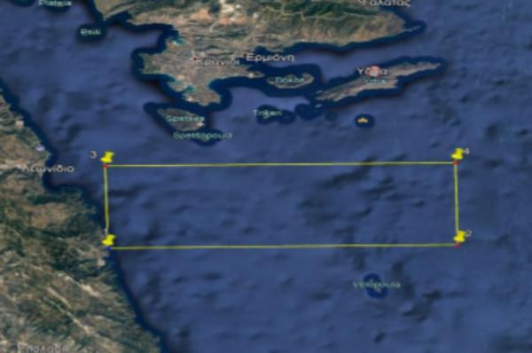 Ενεργοποιείται το πεδίο βολής Ύδρα σύμφωνα με ανακοίνωση της λιμενικής αρχής