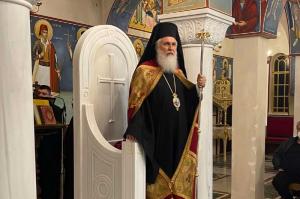 Χοροστάτησε στον Ναό των τριών Σπετσιωτών Νεομαρτύρων ο Μητροπολίτης Λήμνου και Αγίου Ευστρατίου ΙΕΡΟΘΕΟΣ Γ'