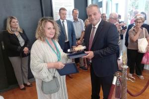 Η Πρόεδρος  του Φορέα Διαχείρισης του ΙΑΜΥ, Ντίνα Αδαμοπούλου συμμετείχε στις εκδηλώσεις του Δήμου Πύλου - Νέστορος