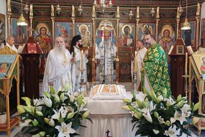 Tο Σάββατο  19 Ιουλίου ο Σεβ. ποιμενάρχης μας κ. ΕΦΡΑΙΜ ιερούργησε και μίλησε διδακτικά περί των Ι. Μνημοσύνων στον Eνοριακό Ναό Αγ. Δημητρίου Ύδρας